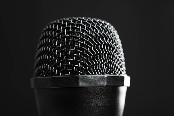 istock Close up of microphone wire mesh 2213378579