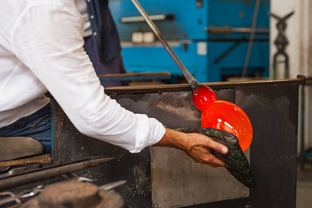 istock Shaping Molten Glass in a Murano Workshop 2213406062