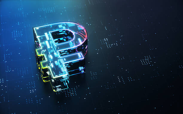 istock Futuristic Digital Rouble Sign, Developments in the world of technology innovation 2213408647
