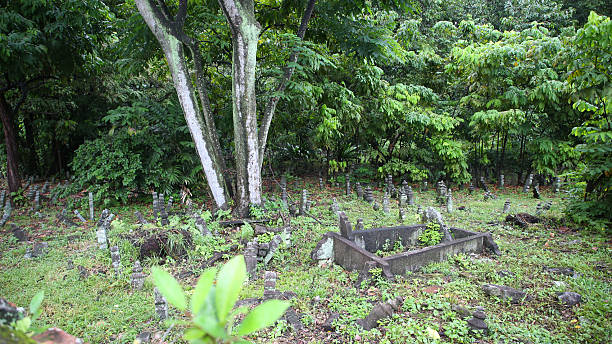istock Jalan Kubor Muslim cemetery 2213409078