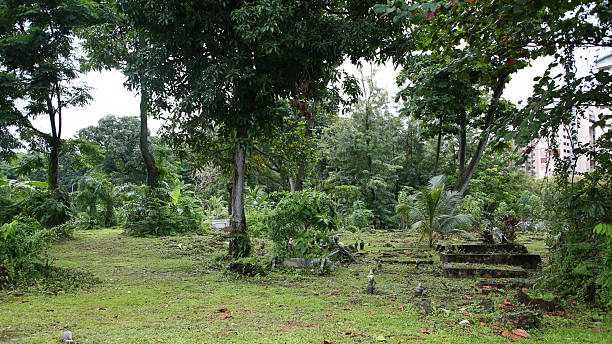 This photo was taken in Jalan Kubor Muslim cemetery, Singapore