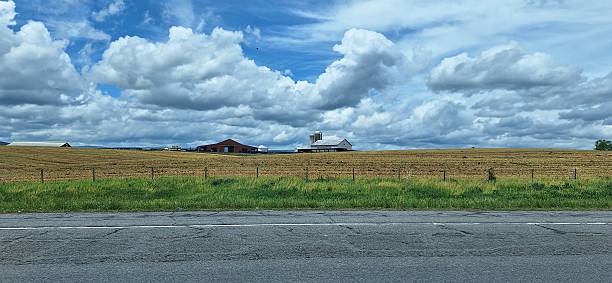 istock Farmland From a Highway 2213412770