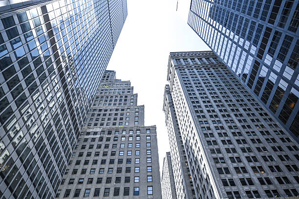 istock Corporate buildings in NYC 2213416463