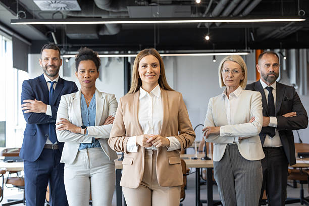 istock Collaborative Professionals Displaying Team Spirit Together 2213421317