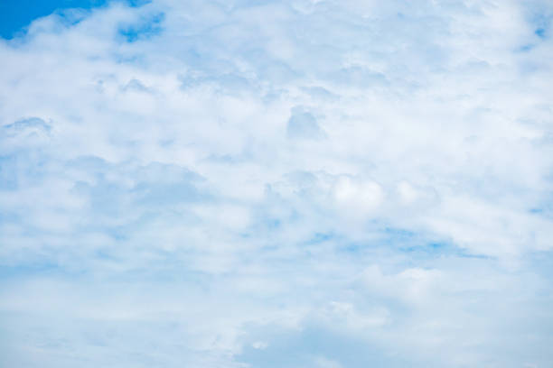 beautiful blue sky with clouds background