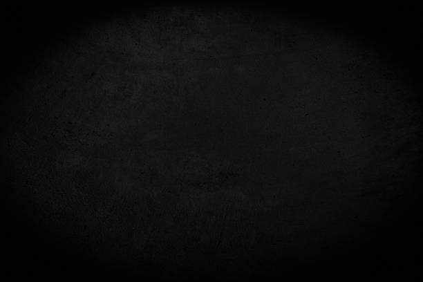 istock Close up retro plain dark black cement concrete wall background texture for show or advertise or promote product and content on display. Color old concrete wall design vintage grunge element blank. 2213421875