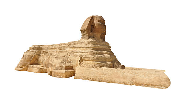istock The Great Sphinx in Giza isolated on white background. Cairo, Egypt 2213423779