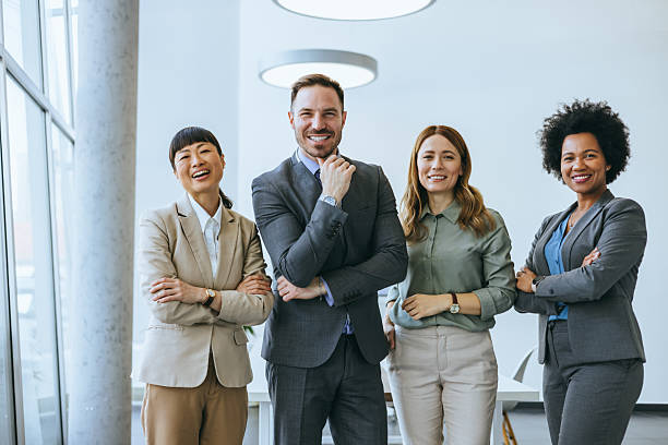 istock Inclusive business team with male leader 2213428780