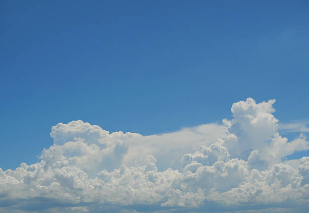 istock Cumulus cloud on beautiful blue sky in day light 2213438791