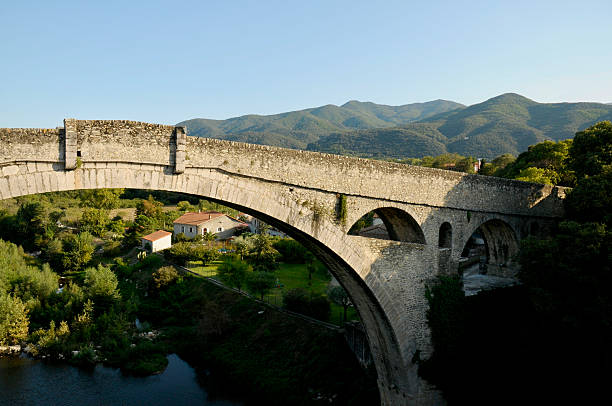 istock Ceret, Old Bridge, Pont Du Diable, France 2213442957