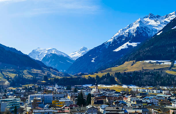 istock Mittersill in Austria from above 2213448769