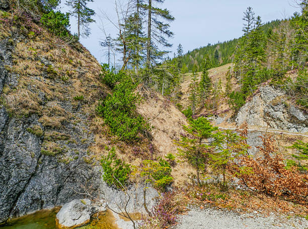 istock Rocky Landscape with River White Valepp Germany 2213449070
