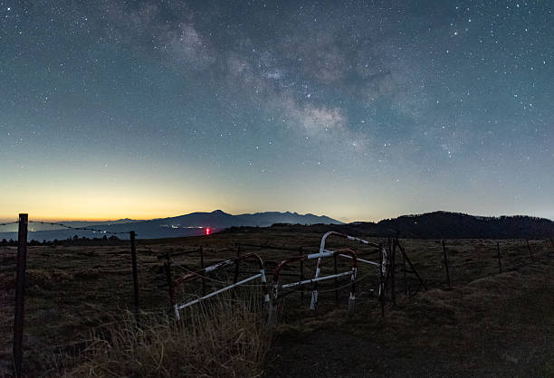 Milky Way on a beautiful plateau