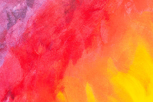 istock Background painted with red and yellow paint 2213452678