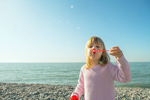 Child on the beach