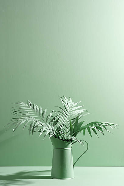 istock Abstract still life in green colors 2213458200