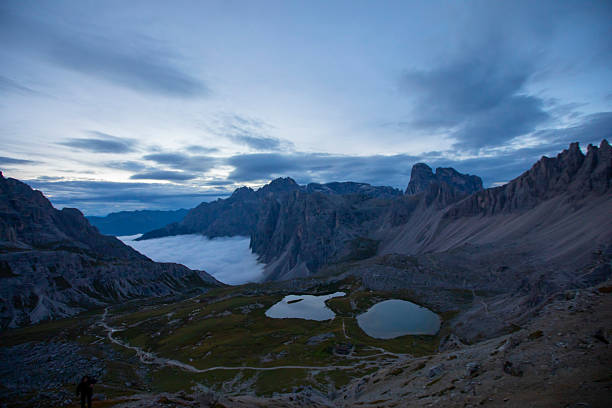 The Dolomites are a mountain range located in northeastern Italy.