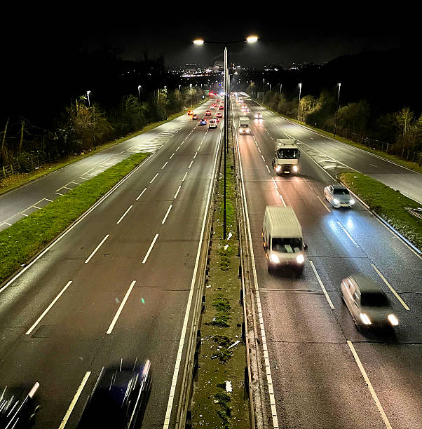 istock Busy road at night 2213462862