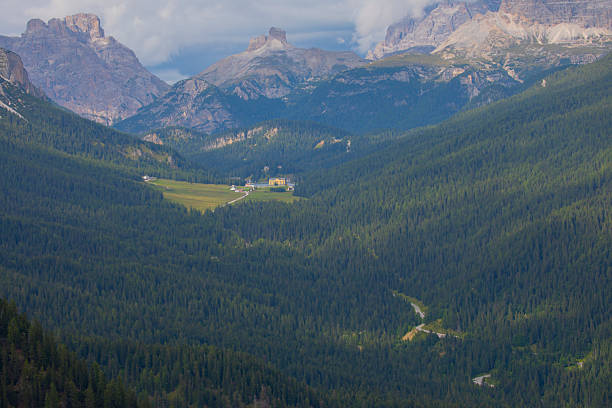 The Dolomites are a mountain range located in northeastern Italy.