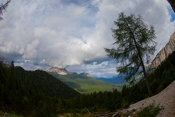 The Dolomites are a mountain range located in northeastern Italy.