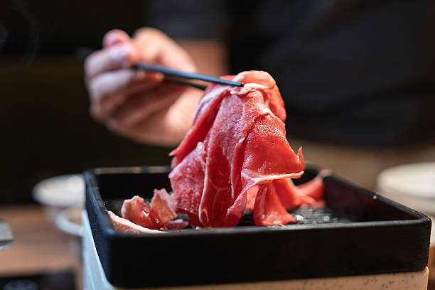 Sliced Beef for Japanese Shabu-Shabu Meal
