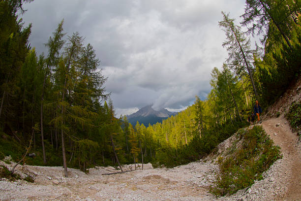 The Dolomites are a mountain range located in northeastern Italy.