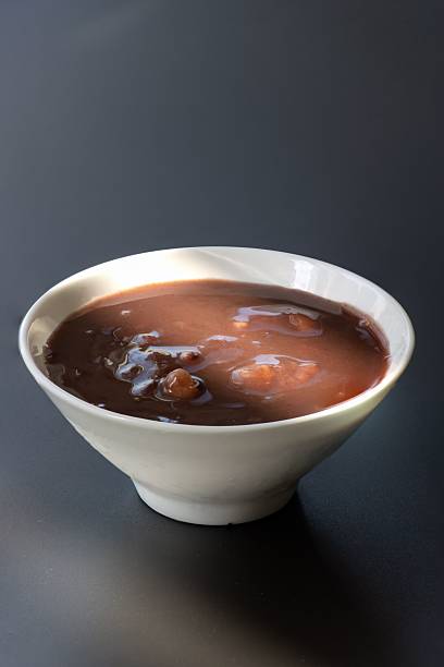 istock Traditional Sweet Red Bean Soup in a Bowl 2213466768