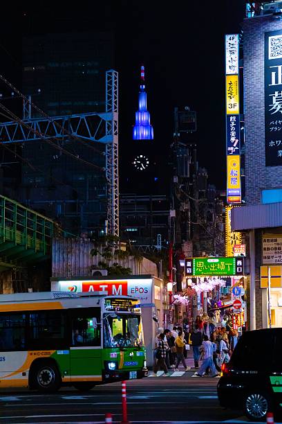 istock Bustling Tokyo Street at Night 2213467595