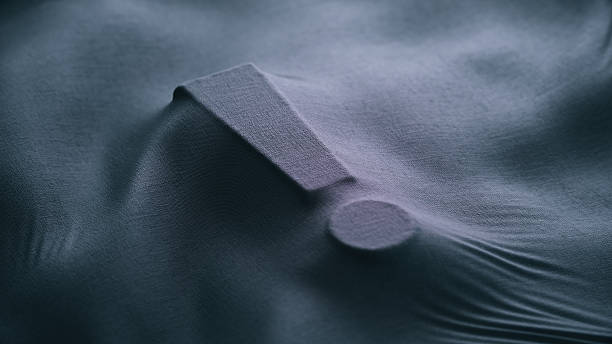 istock Exclamation Mark Under Black Color Cloth 2213475474