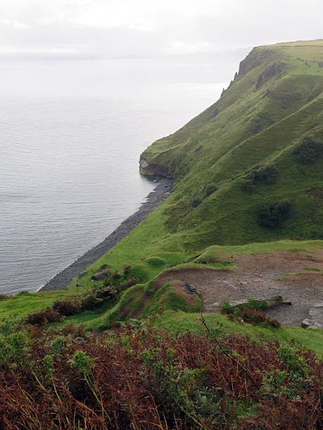 istock Scenic Coastal Landscape with Green Cliffs 2213477171