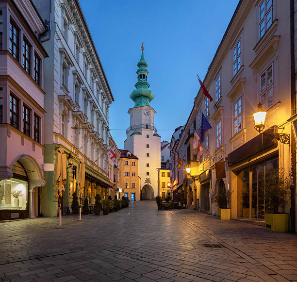 istock Michael's Gate (Michalska brana)  in Bratislava, Slovakia 2213478792