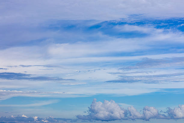 istock Soft Layers in the Sky. Tranquil Skyscape. Cloud Textures. Blue sky background 2213483112