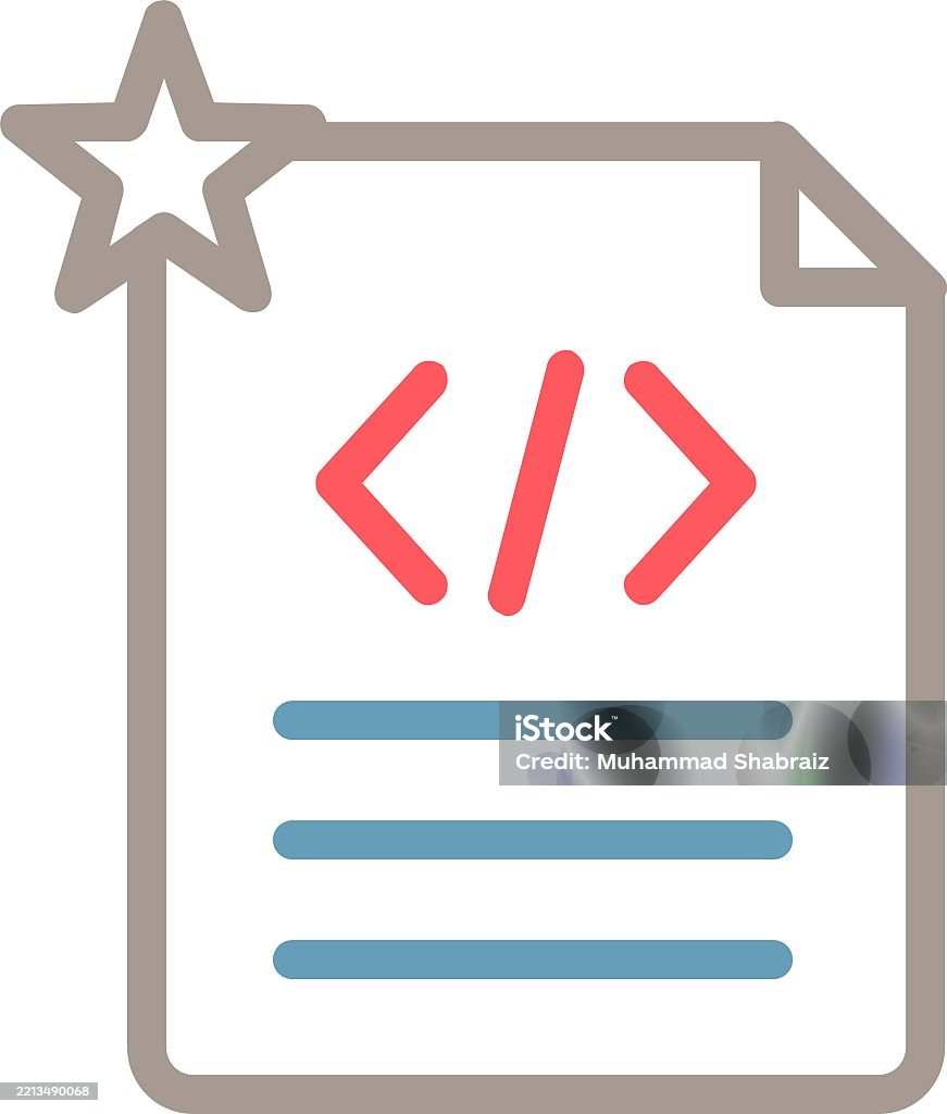 Code Colabration Image Code Collaboration Line Multi Color Stock Illustration - Download Image ...