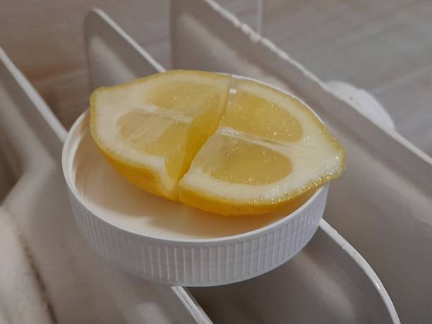 istock Chopped lemon fruit on the radiator 2213507454