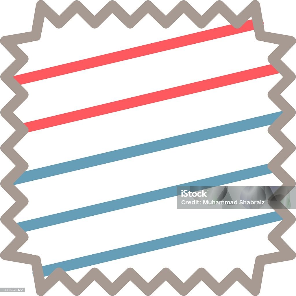 Sample Line Image Textile Sample Line Multi Color Stock Illustration - Download Image Now ...
