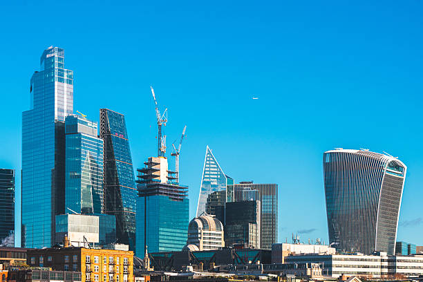 istock Modern london skyline featuring iconic architecture 2213534371