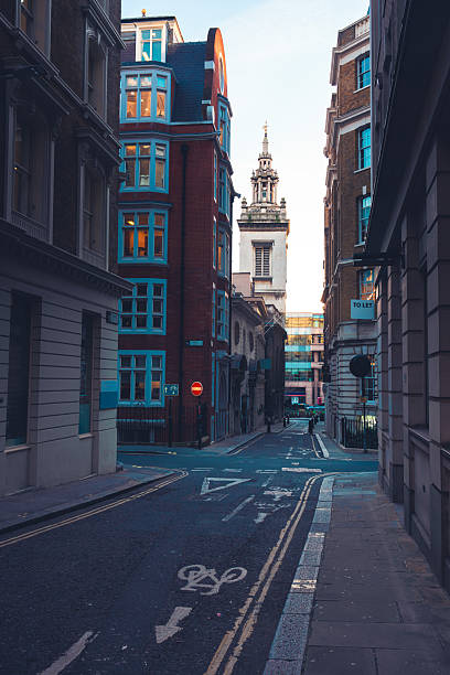 istock Charming london street with historic architecture 2213534470
