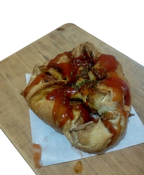tasty stuffed pocket spicy chicken sausage