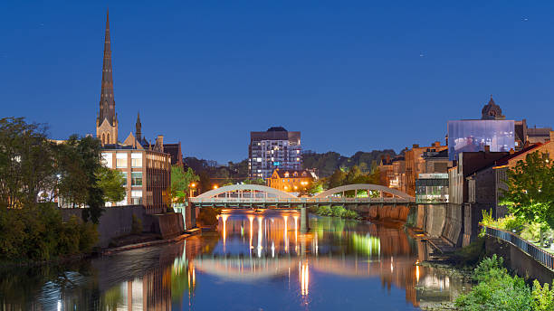 istock Cambridge, Ontario, Canada at Night 2213554922