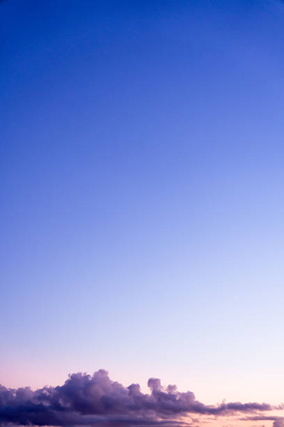 istock Clear sky late in the day 2213554949