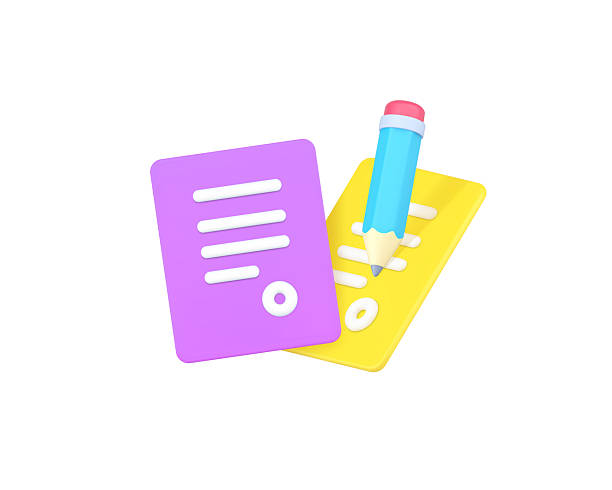 istock Agreement signature legal form of cooperation employee document 3d icon realistic vector 2213555741