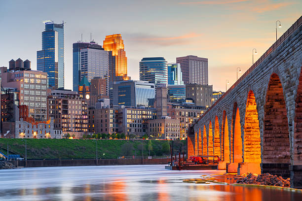 istock Minneapolis, Minnesota, USA Skyline 2213555995
