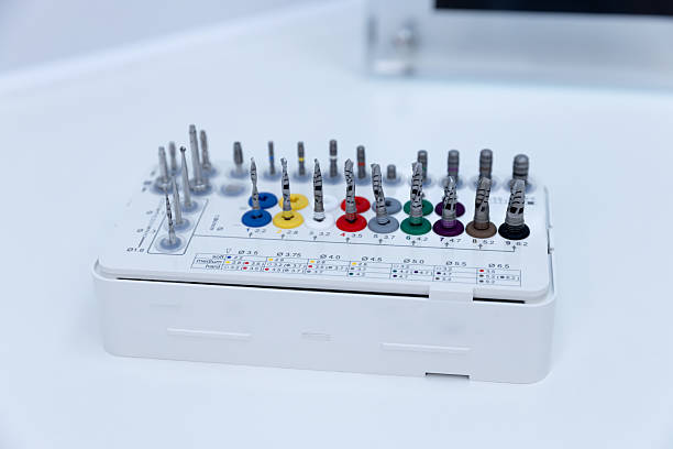 istock Essential Tools for Precision Dentistry: A Comprehensive Overview of the Dental Drill Bit Set Used in Professional Oral Care Practices 2213556845