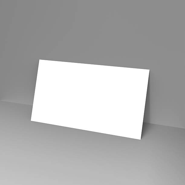 istock Business card mockup 3d render isolated on white background 2213557712