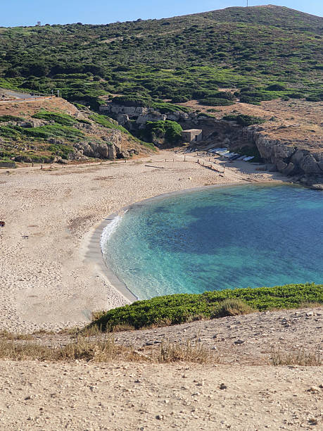 istock A serene beach with crystal-clear water 2213559258