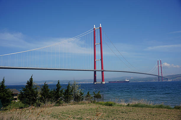istock 1915 Canakkale Bridge in Canakkale, Turkiye 2213561902