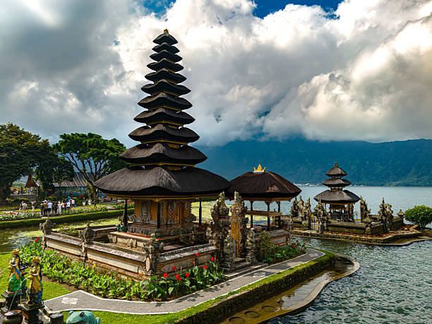 istock Ulun Danu Beratan temple, Bali, Indonesia 2213577106