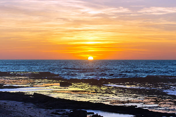istock Amazing sunset over the Atlantic Ocean. Morocco 2213579042