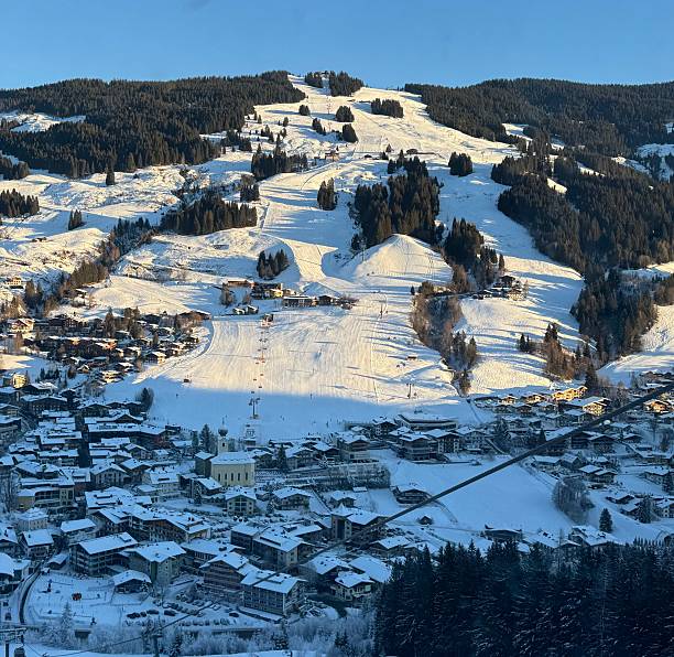 istock Saalbach from Schattberg X-Press Lift 2213579805