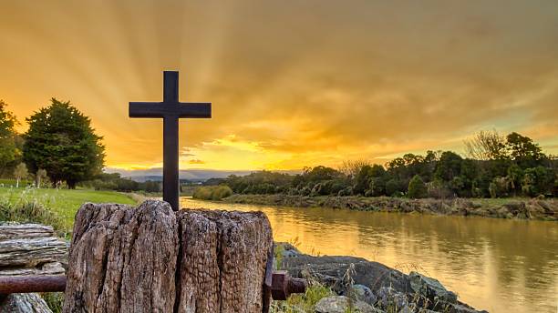 Cross Morning Sunrise of Hope